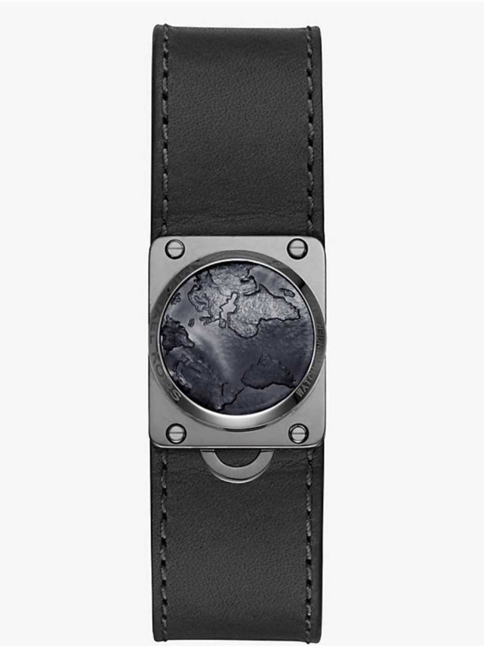 New MICHAEL KORS Watch Hunger Stop Reade Gunmetal-Tone Activity Tracker